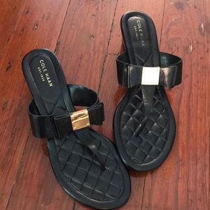 Cole Haan Tali bow wedge sandal size 7